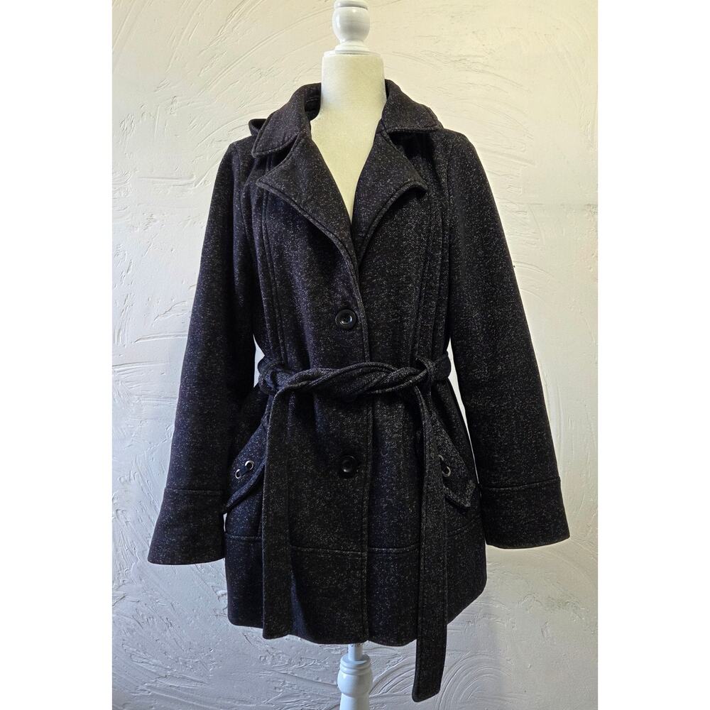 Liz Claiborne Coat with Removable Hood Woman's Size XL